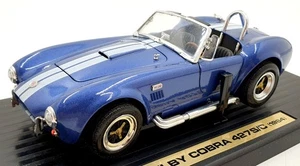 Road Legends 1/18 Scale Diecast 92058 - 1964 Shelby Cobra 427 S/C Blue/white - Picture 1 of 5