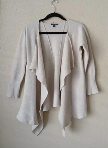 Eileen Fisher Strickjacke Damen XL 100% Wolle vorne offen  - Bild 1 von 9