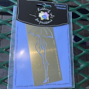 Lasting Impressions Brass Embossing Stencil Squares L1010 NEW Vintage 1999 - Picture 1 of 5