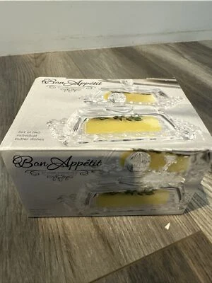 Набор из 2 миниатюрных блюд с маслом Bon Appetit By Home Essentials - Изображение 1 из 4