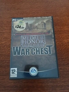 Medal of Honor Allied Assault War Chest PC CD-ROM 4 dischi punta di lancia svolta - Foto 1 di 3