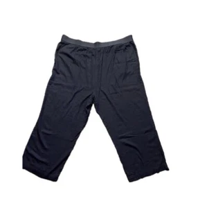 DG2 Diane Gilman Women's Navy Blue Pull-on Comfort Crop Pants Size 3X NWT - Picture 1 of 9