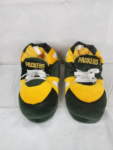 Green Bay Packers NFL Collectibles Sneaker Slippers Size 2XL Cover