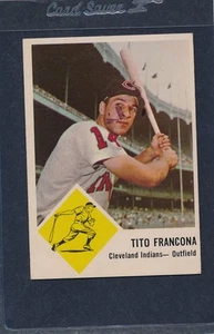 1963 Fleer #012 Tito Francona Indians VG/EX *233 - Picture 1 of 1