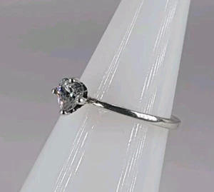 Stunning 925 Pandora Heart ALE 52 Sterling Silver Ring Size L 1/2 Gift Present  - Picture 1 of 10