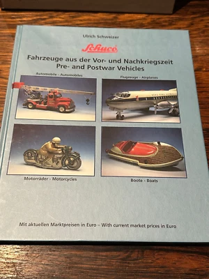 SCHUCO * LIBRO DE JUGUETES DE HOJALATA * ALEMÁN * Coches * Aviones * Motocicletas * Barcos * Foto 1 de 4