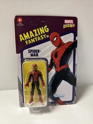 Marvel Legends Colección Retro Spider-Man (Increíble Fantasía), Figura 3.75", Nueva Foto 1 de 3