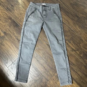 Fitz & Eddie Grey Stretch Skinny Jeans Size 27 - Picture 1 of 5