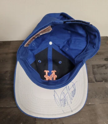 NY Mets Rusty Staub Autographed Baseball Hat New Nice! - Image 1 of 4