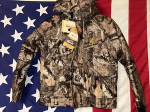 NEW Browning Wasatch Junior Insulated Rain Parka Jacket REALTREE XTRA MD NWT - Picture 1 of 11
