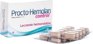 PROCTO-HEMOLAN 20 Tabletten Procto Hämolan Kontrolle Hämorrhoiden, Rektumblutungen, Schmerzen - Bild 1 von 2
