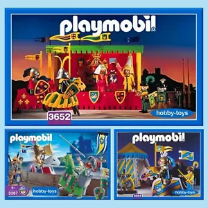 Playmobil * TORNEO DE CABALLEROS 3287 3651 3652 3654 * Repuestos SERVICIO DE REPUESTOS - Imagen 1 de 41