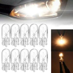 50X 12V 5W T10 W5W 194 168 Car License Plate Light Halogen Bulb Signal Light AU - Picture 1 of 9