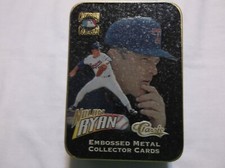 Factory Sealed Nolan Ryan Classic The Metal Edge Embossed Metal Collector Cards