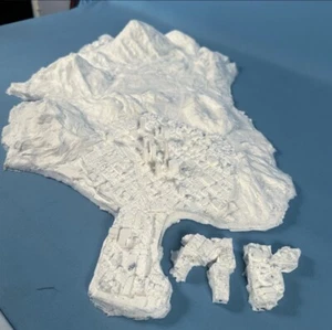 GTA 5: los santos, Large Replica 3d Model Map - Picture 1 of 9