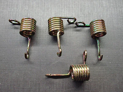 4 pcs headlight headlamp adjuster springs yellow zinc 1955 1956 1957 Chevy USA - Image 1 of 3