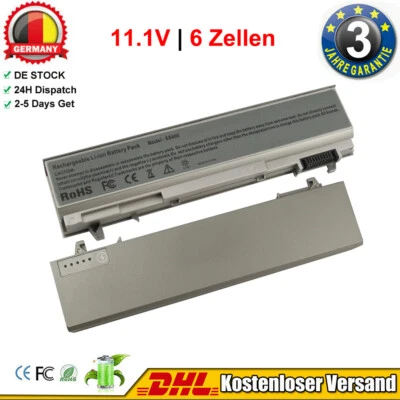 Akku Batterie für Dell Latitude E6400 E6410 E6500 E6510 M4500 NM632 NM633 PT434 - Bild 1 von 4