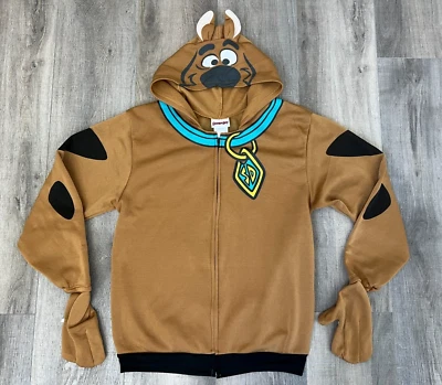 Scooby Doo Rubie's Costume Co. Sudadera con capucha grande para adultos estampado de Halloween Foto 1 de 4
