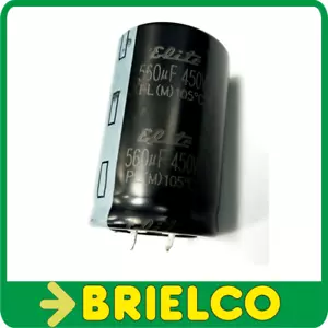 CONDENSADOR ELECTROLITICO SNAPIN 560UF 560MF 450V 105º 30X48MM BD11640 - Imagen 1 de 1