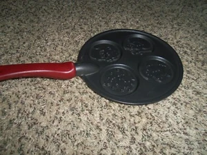 Nordic Ware Christmas Morning Holiday Mini Non-stick Pancake Mold Pan Santa Tree - Picture 1 of 2