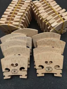 100X Good Violin Bridge 4/4 Aged Maple wood Fiddle Bridges - Picture 1 of 4