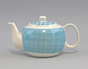 9952351 Tee-Kanne Brillantporzellan Nippon Linien/Paisley türkis 23x13cm 0,8L - Bild 1 von 1