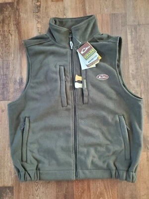 Drake Waterfowl Windproof Fleece MST Layering Vest Banded gear Avery Heritage Xl - Image 1 of 3