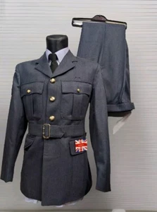 38"Chest/32"W / 29"L RAF No1 SD Uniform Jacket & Trousers RAFAC CCF Suit - Picture 1 of 15