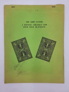 The DHM System: A Winning Strategy For Four Deck Blackjack D. Howard Mitchell PB - Picture 1 of 17