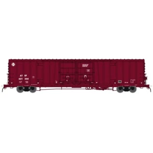 ATSF Bx-166 60ft BOX CAR SANTA FE BERWIND "J" REPAINT ATLAS MODEL RR CO- HO - Picture 1 of 2