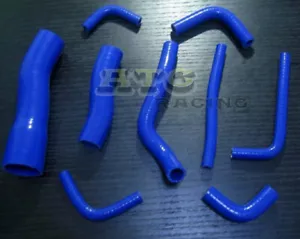 Blue silicone heater hose for Nissan Pulsar GTIR RNN14 N14 SR20DET 1990-1994 93 - Picture 1 of 6