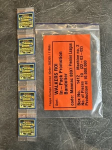 MERLINS FA PREMIER LEAGUE 2002 MINI SEALED UNOPENED STICKERS X 10 MINT - Picture 1 of 6