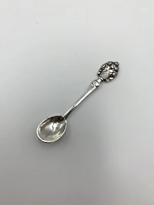Antique .800 Salt Spoon Continental Silver - Image 1 of 4