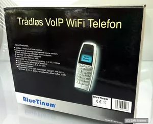 2 x BlueTinum VOIP WIFI WLAN Telefon, BT-WFP1000, Handy SIP, WEP, WPA, IP-Phone - Bild 1 von 1