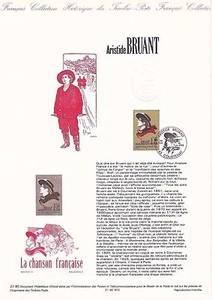 Document Philatélique 1er Jour : 21- 1990 - Aristide Bruant - Picture 1 of 1