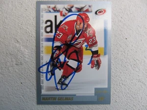 Carolina Hurricanes Martin Gelinas Signed Autographed 2000-01 O-Pee-Chee Mint - Picture 1 of 1