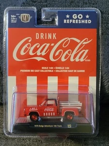 M2 MACHINES COCA-COLA 1978 DODGE AVENGER 150 TRUCK A45 24-27 NEW **CHASE** - Picture 1 of 6
