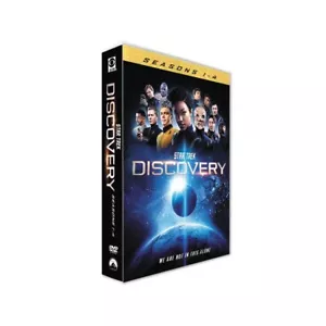 STAR TREK DISCOVERY SEASONS 1 - 4 ( DVD, 16-Disc Box Set ) New Sealed - Picture 1 of 1
