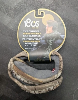 Calentadores de oreja detrás de la cabeza 180 unisex ajustables Realtree camuflados orejeras nuevos con etiquetas Foto 1 de 3
