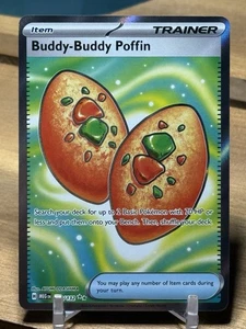 FREE SHIPPING Buddy-Buddy Poffin 167/132 Mega Evolution Full Art NM/M - Picture 1 of 2