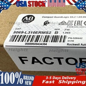 Allen Bradley 5069-L310ERMS2 Brand  CompactLogix 5380 Controller US Free Tax - Picture 1 of 4