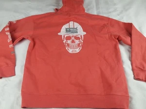 Sudadera con capucha Ariat para hombre cuello áspero grande calavera sombrero duro resistente al agua - Imagen 1 de 13