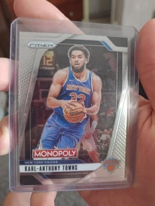 karl anthony towns 2024-25 prizm Monoply Base - Picture 1 of 1