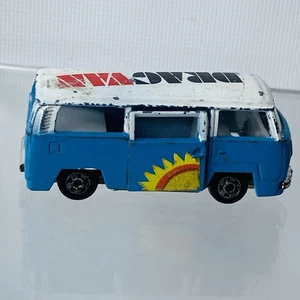 1977 Zylmex Volkswagen VW Drag Van P332 White Blue Opening Door - Picture 1 of 12