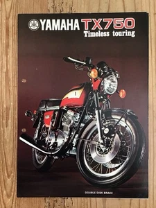 Yamaha TX750 Genuine Brochure German Language - Picture 1 of 4