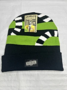 Cappello Beetlejuice Beanie UNISEX ADULTO taglia unica nero verde Sally Hansen Sandworm - Foto 1 di 4