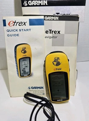 Garmin eTrex Handheld GPS Navigation System Parts Only, Not Working Correctly  - Image 1 of 4