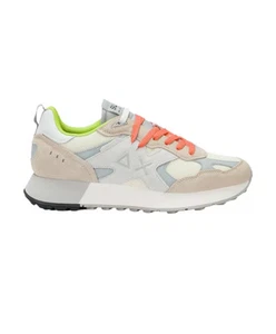 SUN68 Sneakers Uomo Z35115 JAKI OUTDOOR PE 2025 in tessuto stile runner con logo - Foto 1 di 8