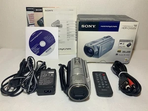 Tested [NEAR MINT / Box] SONY HDR-CX500V Handycam Camcorder NightShot From Japan - Picture 1 of 14