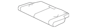 Genuine Honda Cushion Cover 82531-SZA-A21ZA - Picture 1 of 2